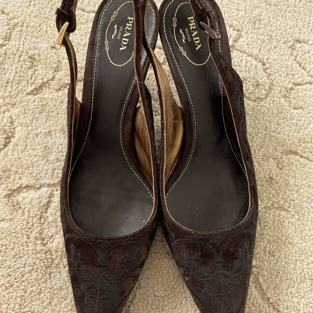 Prada kitten heels